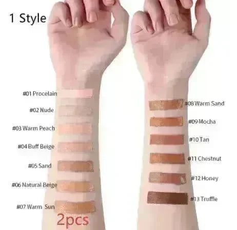 Makeup Liquid Foundation Oil Control Concealer - EX-STOCK CANADA