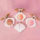 Makeup Shell Double Color Mirror Powder Blusher - EX-STOCK CANADA