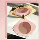 Makeup Shell Double Color Mirror Powder Blusher - EX-STOCK CANADA