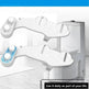 Manually Adjustable Toilet Bidet And Mechanical Bidet for Butt Washing. - EX-STOCK Canada