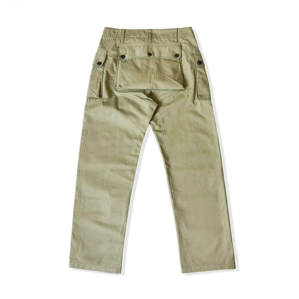 Men's Army Green Loose Straight Wide-leg Casual Pants - EX-STOCK Canada