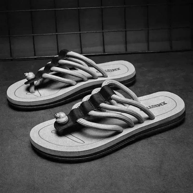 Men's Beach Shoes Fashion Outside Wear Trend Personality - EX-STOCK Canada