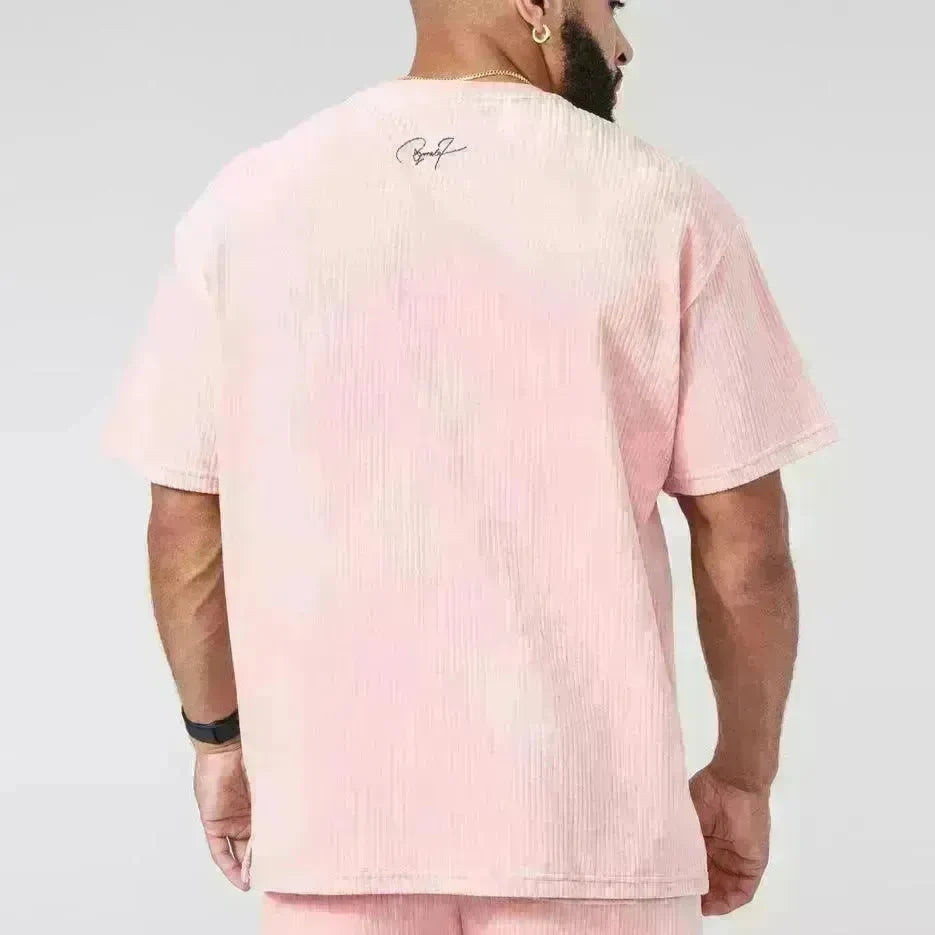 Men's Classy Summer Casual T-shirt Shorts Suit - EX-STOCK CANADA