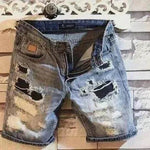 Men's Fashion Casual Ripped Denim Shorts - EX-STOCK Canada