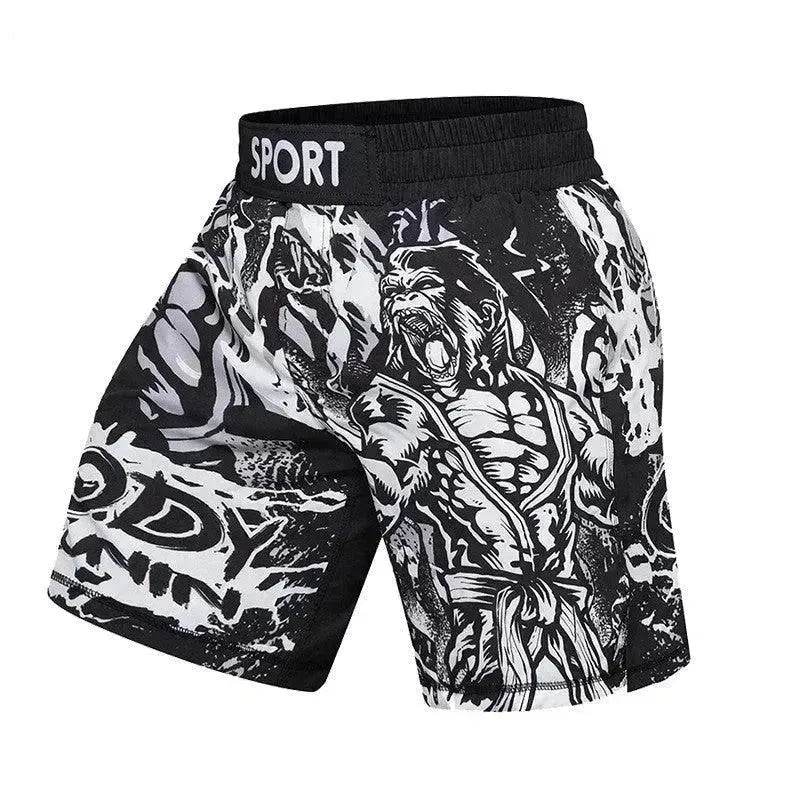 Men's Gym Jiu Jitsu Sanda Shorts - EX-STOCK Canada