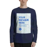 Men's Long Sleeve Crew Neck T-Shirt - EX-STOCK CANADA