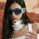 Men's Oversized One-piece Sunglasses Rivet - EX-STOCK CANADA