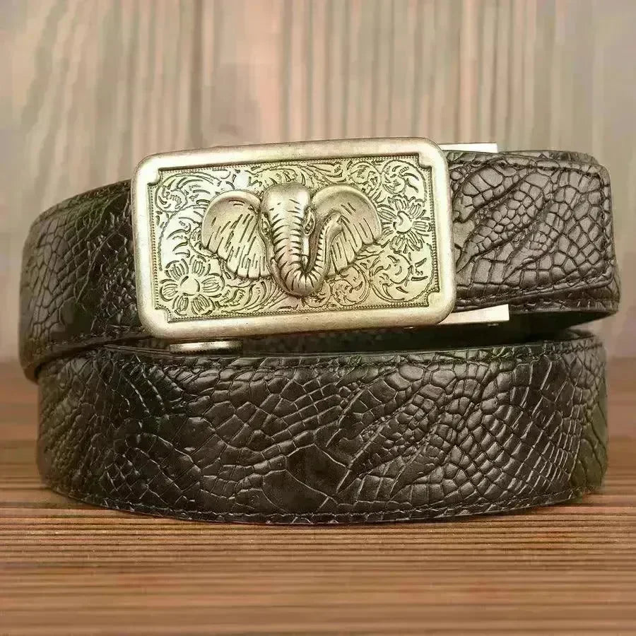 Men's Personality Is Like Automatic Top Leather Belt - EX-STOCK CANADA