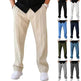 Men's Trouser Pant Sports Casual Loose Straight Pants With Drawstring Design - EX-STOCK Canada