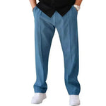 Men's Trouser Pant Sports Casual Loose Straight Pants With Drawstring Design - EX-STOCK Canada