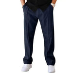 Men's Trouser Pant Sports Casual Loose Straight Pants With Drawstring Design - EX-STOCK Canada