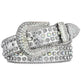 Men Women Alloy Belt Punk Rock Rivet Rhinestone - EX-STOCK CANADA