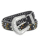 Men Women Alloy Belt Punk Rock Rivet Rhinestone - EX-STOCK CANADA