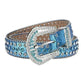 Men Women Alloy Belt Punk Rock Rivet Rhinestone - EX-STOCK CANADA