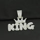 Mens Fashion Alloy Necklace With Diamond Pendant - EX-STOCK CANADA