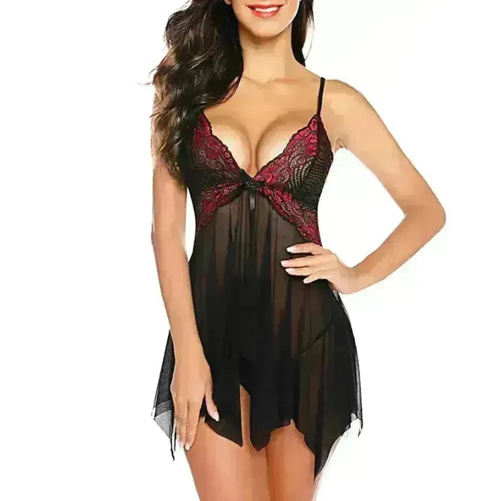 Mesh lace sexy lingerie - EX-STOCK CANADA