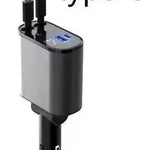 Metal Car Charger 100W Super Fast Charging Car USB And TYPE-C Adapter - EX-STOCK Canada