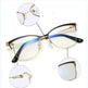 Metal Optic Glasses Frame Square Plain Color Anti Blue Light for Women and Men - EX-STOCK Canada