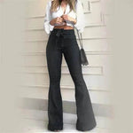 Women Wide Leg Denim Jeans High rise Wide leg bootcut Pants Trouser for Women - EX-STOCK Canada