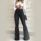 Women Wide Leg Denim Jeans High rise Wide leg bootcut Pants Trouser for Women - EX-STOCK Canada