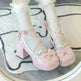 Mid Heel Platform Cute Single-layer Shoe Kid s Lolita Shoes - EX-STOCK CANADA