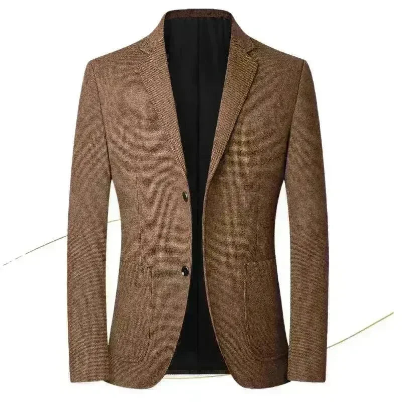 Middle-aged Men's Suit Jackets Leisure - EX-STOCK CANADA
