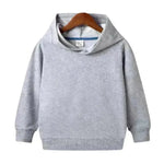 Middle And Small Size Children's Customized Pure Cotton Hooded Blank Sweater - EX-STOCK CANADA