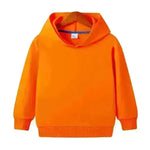 Middle And Small Size Children's Customized Pure Cotton Hooded Blank Sweater - EX-STOCK CANADA