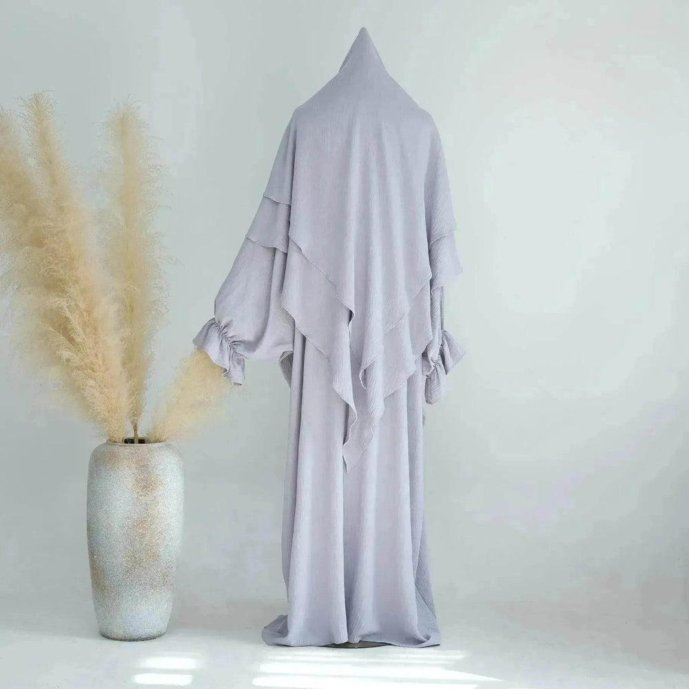 Middle East Dubai Turkey Solid Color Dress Leisure - EX-STOCK Canada