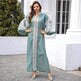 Middle East Foreign Trade Arab Robe New Embroidered Women's Gown - EX-STOCK Canada
