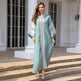 Middle East Foreign Trade Arab Robe New Embroidered Women's Gown - EX-STOCK Canada