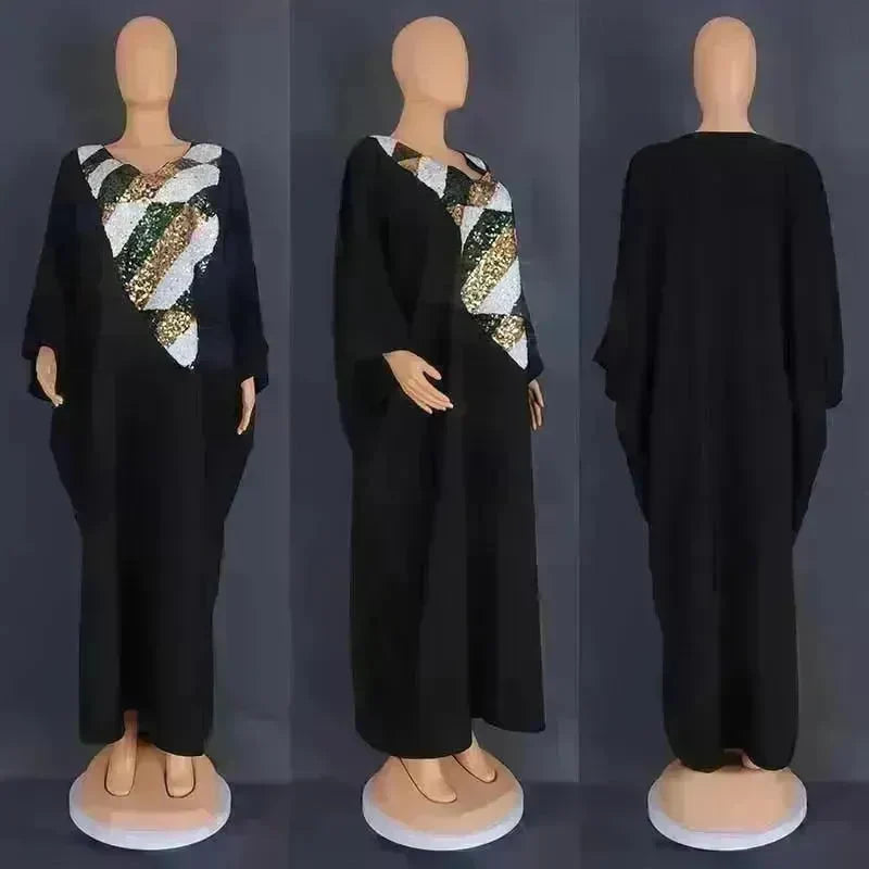 Middle East Long Gown Dress - EX-STOCK CANADA
