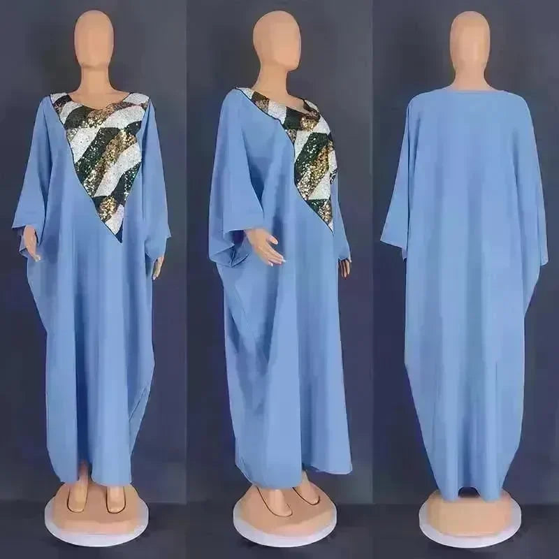 Middle East Long Gown Dress - EX-STOCK CANADA