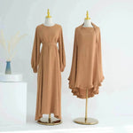 Middle East Turkey Drawstring Sleeve Dress - EX-STOCK Canada