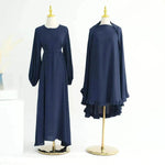 Middle East Turkey Drawstring Sleeve Dress - EX-STOCK Canada