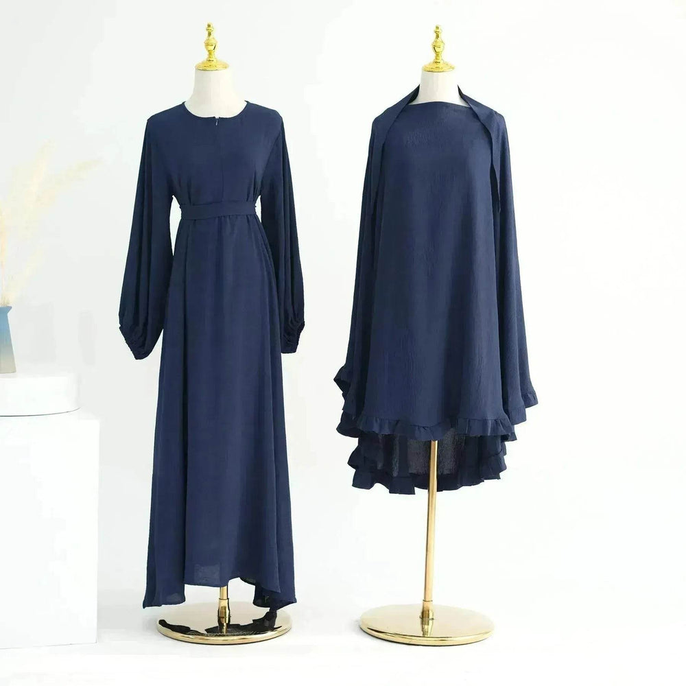 Middle East Turkey Drawstring Sleeve Dress - EX-STOCK Canada