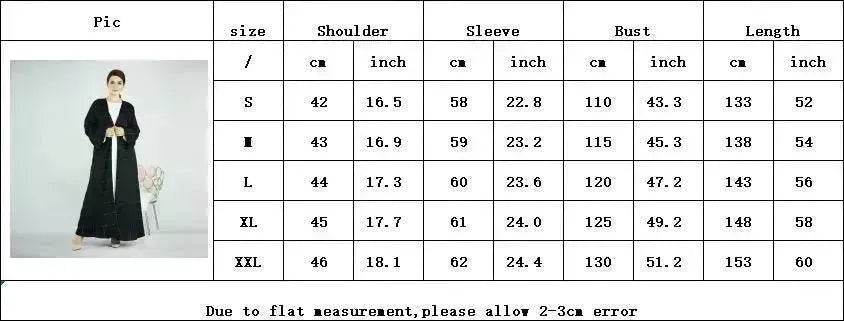 Middle East Turkey Dubai Solid Color Cardigan Dress - EX-STOCK Canada