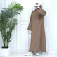 Middle East Turkey Loose Plus Size Elegant Dress Robe - EX-STOCK Canada