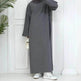 Middle East Turkey Loose Plus Size Elegant Dress Robe - EX-STOCK Canada