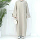 Middle East Turkey Loose Plus Size Elegant Dress Robe - EX-STOCK Canada