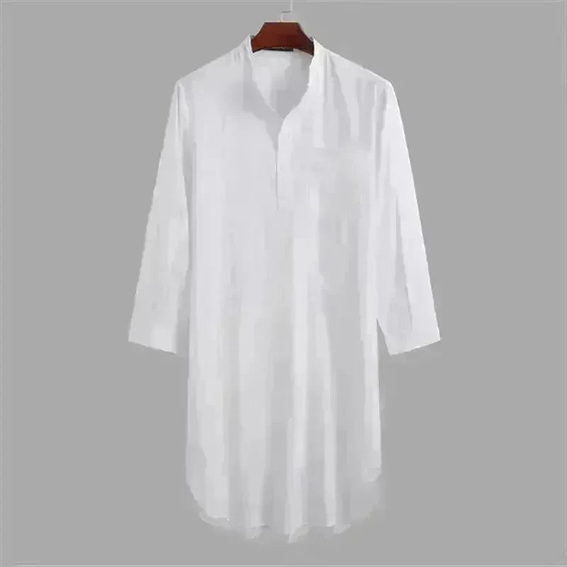 Middle Eastern Arab Stand Collar Robe - EX-STOCK CANADA