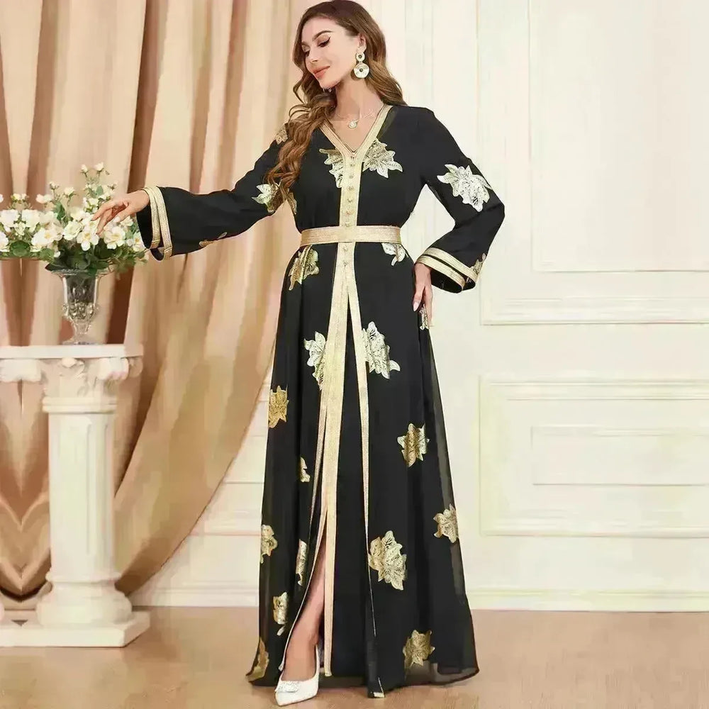 Middle Eastern Arab Women's Two-piece Dress - EX-STOCK CANADA