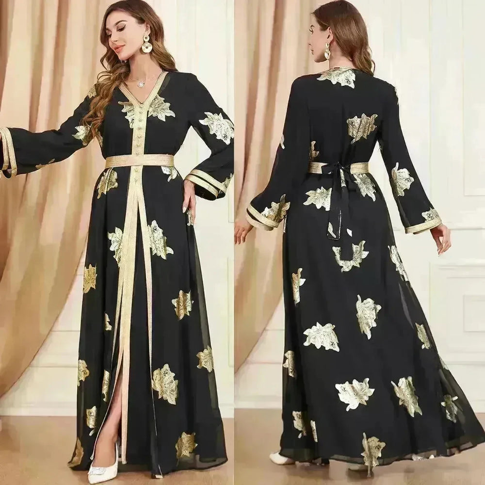 Middle Eastern Arab Women's Two-piece Dress - EX-STOCK CANADA