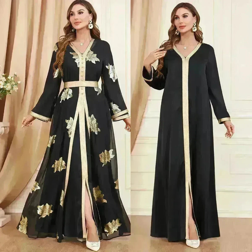 Middle Eastern Arab Women's Two-piece Dress - EX-STOCK CANADA