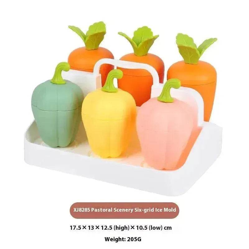 Milky Tea Cup Four Grid Ice Tray Ice-cream Mould - EX-STOCK Canada