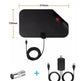 Mini HD Indoor Digital TV Antenna with IEC Adapter - EX-STOCK Canada