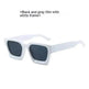 Minimalist And Versatile European And American Thick Frame Sunglasses - EX-STOCK Canada