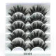 Mink False Eyelashes 3D False Eyelashes Five Pairs Of Soft Cotton Stalk Eyelashes - EX-STOCK CANADA