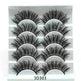 Mink False Eyelashes 3D False Eyelashes Five Pairs Of Soft Cotton Stalk Eyelashes - EX-STOCK CANADA