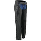 BOL/Open Road Pantalones de cuero para mujer con diseño de ala de gamuzaEX-STOCK Canada 